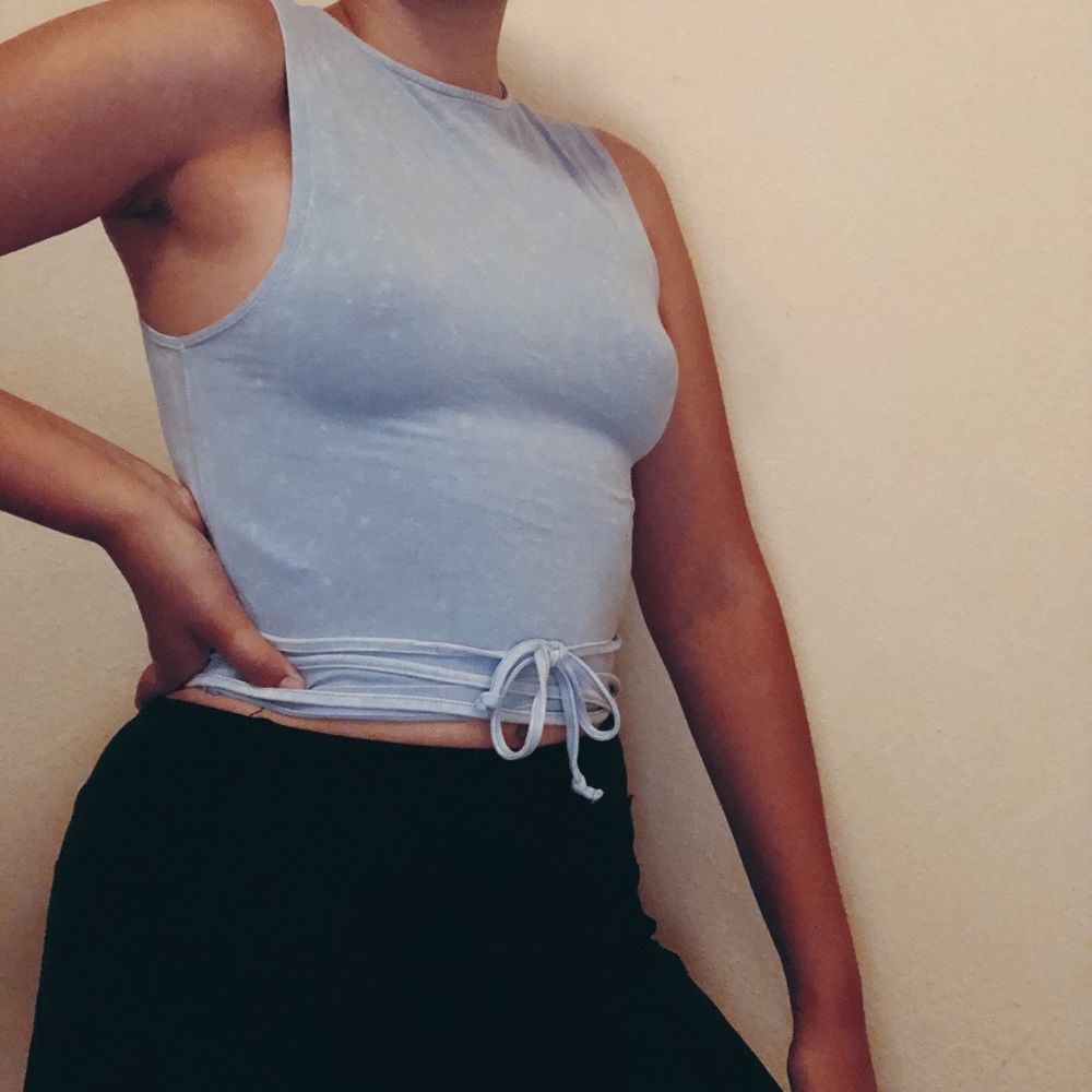 Powder Blue American Eagle Outfitters Top